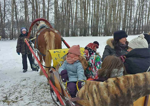 Sleigh ride