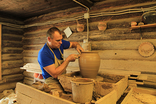 Pottery village