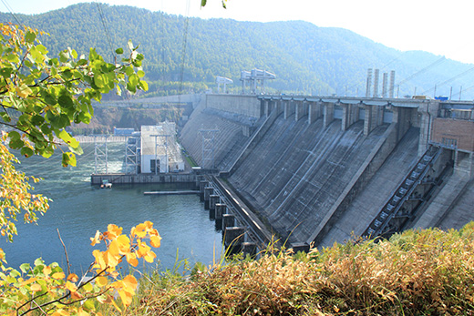 One day in Krasnoyarsk and its outskirts