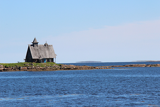 Rabocheostrovsk. Film setting for the film ¨Island¨ by Pavel Lungin