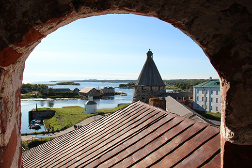 View from the monastery