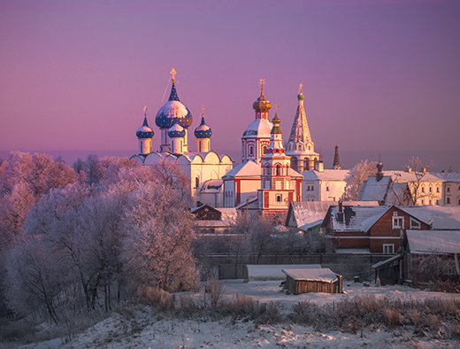 Winter wonderland in Suzdal
