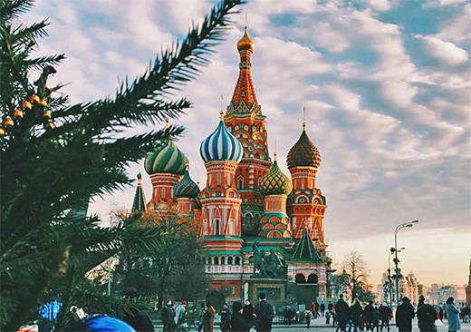 Red Square at Christmas