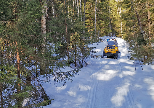 snowmobile tour