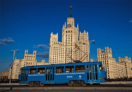 Moscow buses and trams