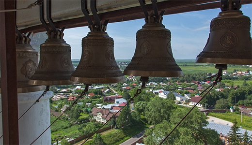 Climb the bell tower in Suzdal