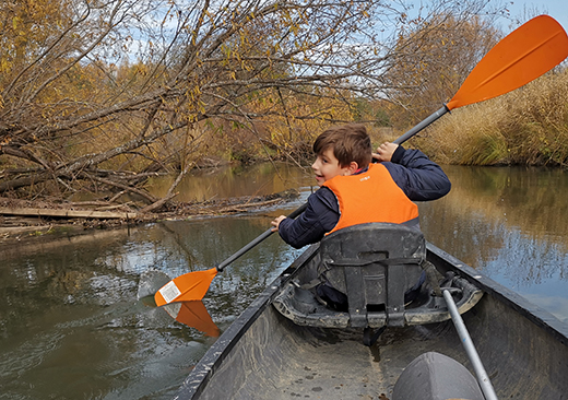 kayaking