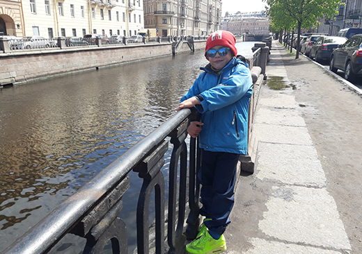 St Petersburg family walk