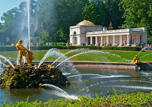 Gardens and fountains of Peterhof Gardens and fountains of Peterhof