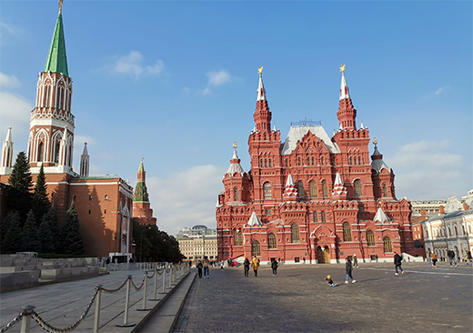 Walking tour of Moscow