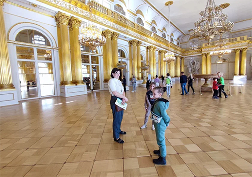 The Hermitage museum interiors