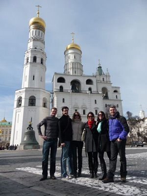 A group from New Zealand in the Kremlin A group from New Zealand in the Kremlin