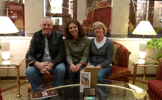 Rob, me(Anna) and Barbara Rob, me(Anna) and Barbara