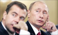 Medvedev and Putin Medvedev and Putin