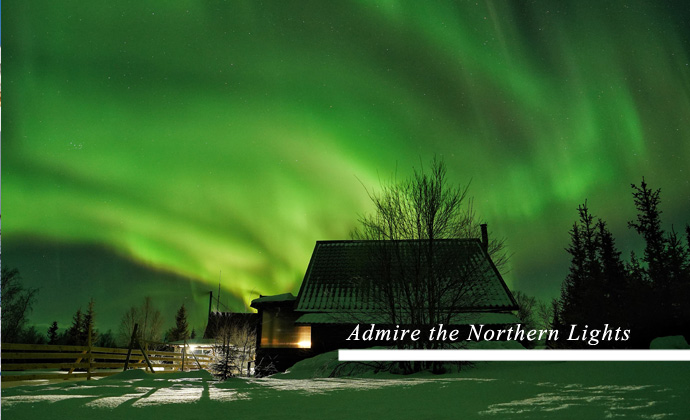 Admire the Northern Lights